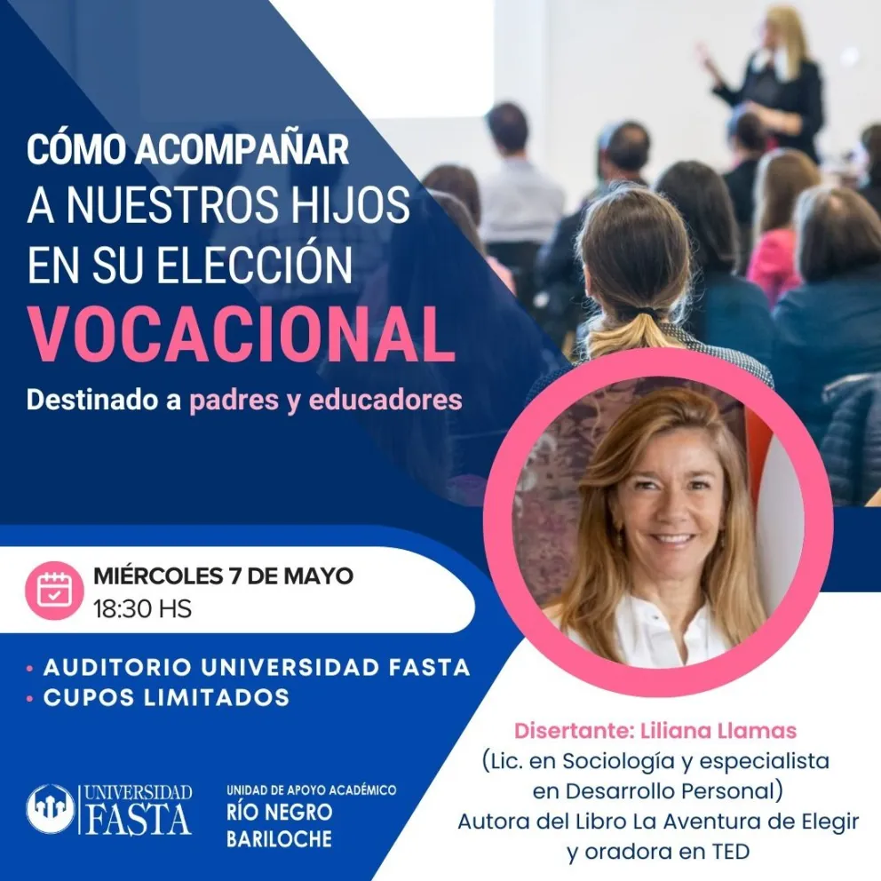 El evento será el próximo 7 de mayo y requiere inscripción previa.