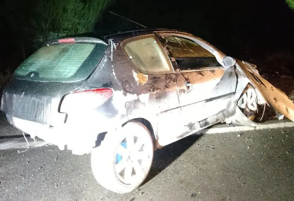 El hecho ocurrió el domingo a las 5 de la mañana. Foto: Gentileza, Diario Andino.