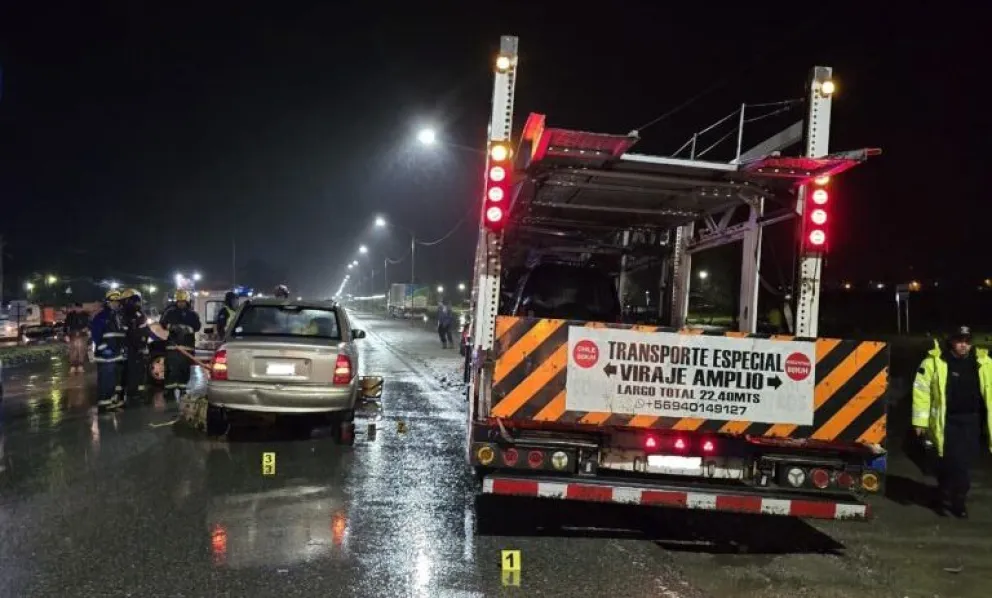 La muerte del motociclista causo profunda conmoción en la localidad y sus alrededores. Foto: Noticiasdeelbolson.com.ar