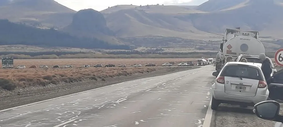 La ruta permaneció cortada por 16 horas para realizar los peritajes que precisaron de luz diurna.