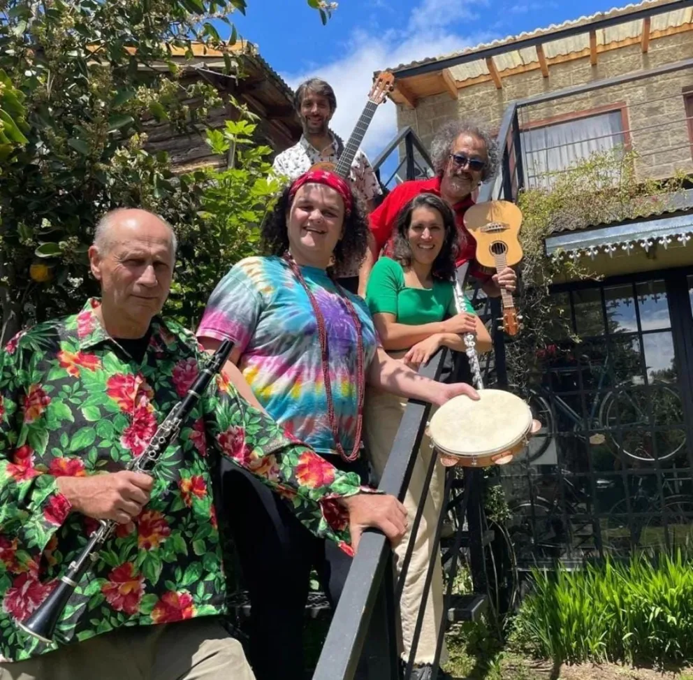 Musica, brillo y color en el Camping Musical. Foto gentileza