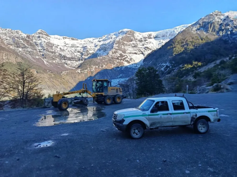 Habilitan nuevamente el camino a Tronador para vehículos bajos y altos. Foto gentileza