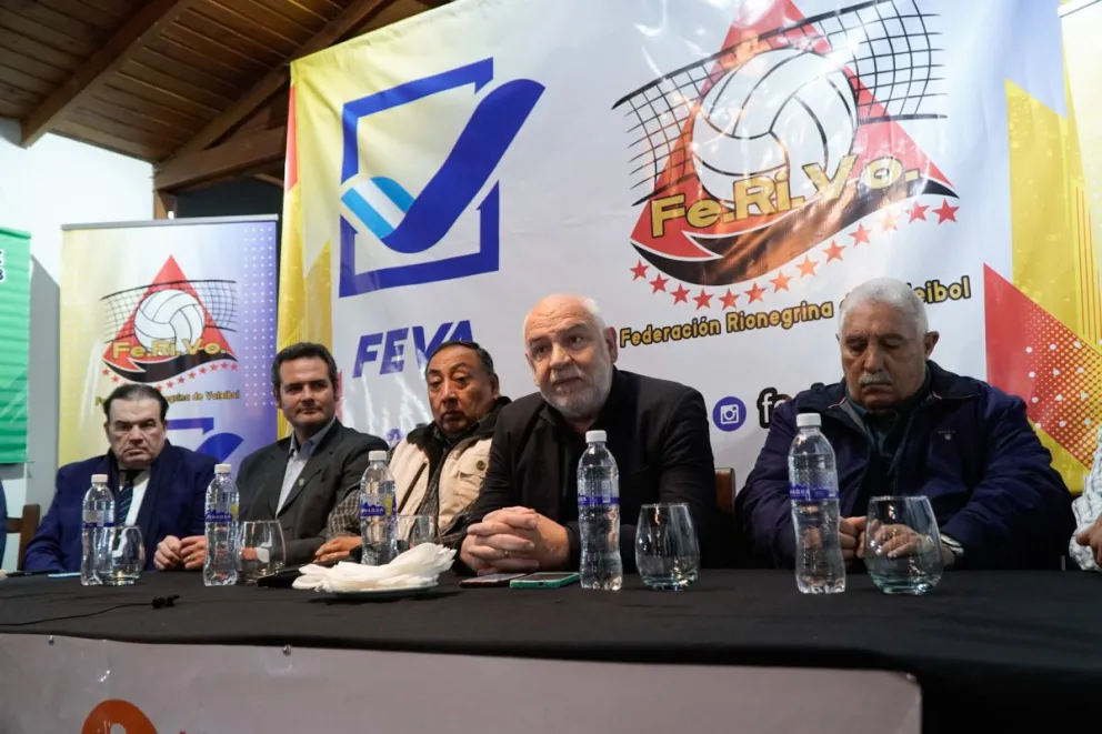 En el BVC se realizó la conferencia de prensa de presentación del torneo. Fotos: Marcelo Martinez.