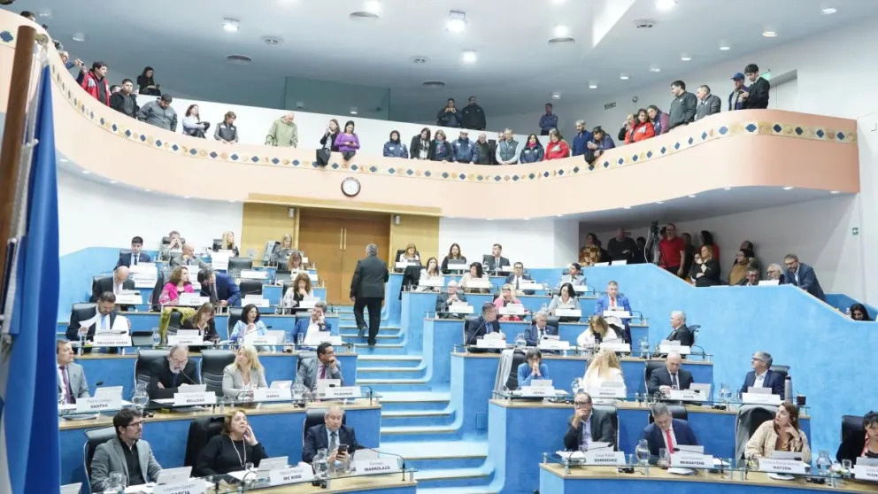 El debate fue extenso en la Legislatura. Foto gentileza