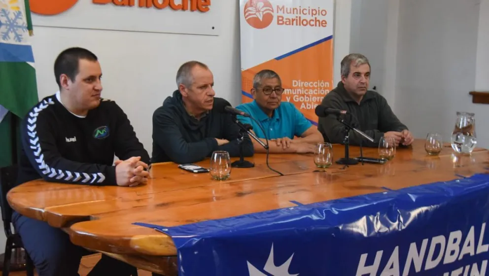 La ciudad ya tiene todo listo para recibir el mejor handball nacional la semana que viene. Foto: José Luis Reybaud