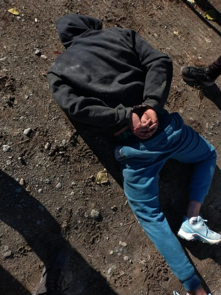 El hombre quedó a disposición de la justicia tras ser detenido. Foto gentileza. 