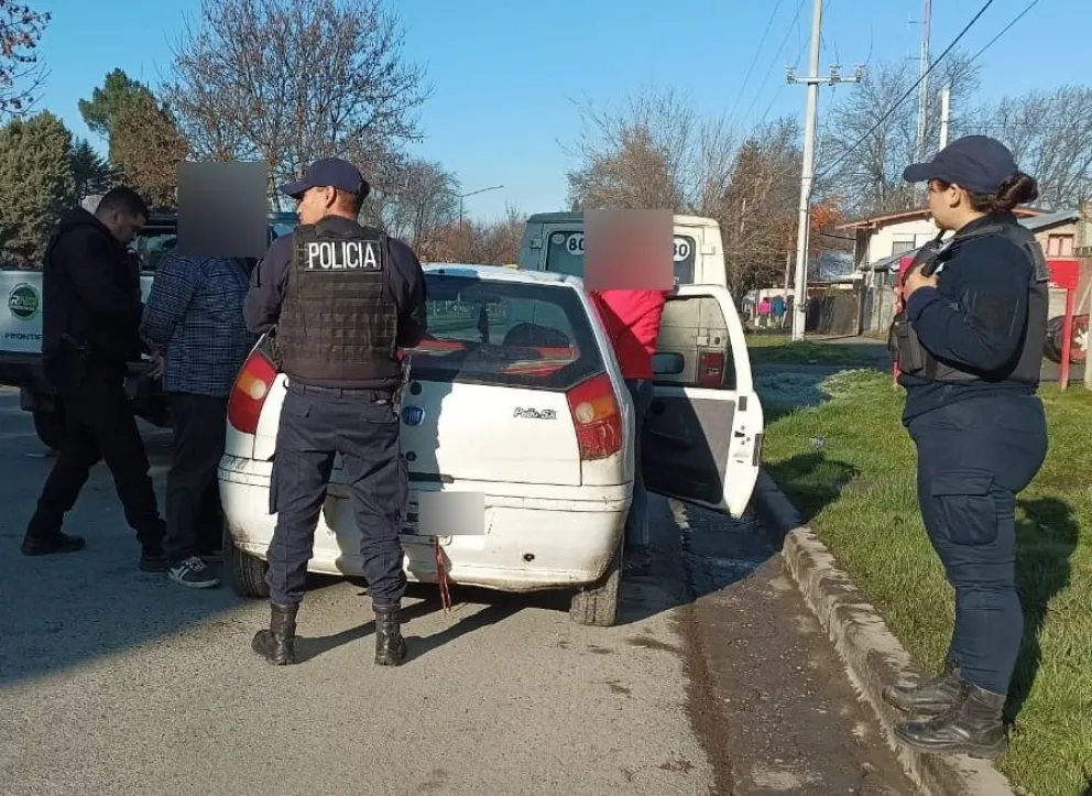 El hombre fue interceptado en El Bolson, ya se encuentra disposición de la justicia. Foto gentileza