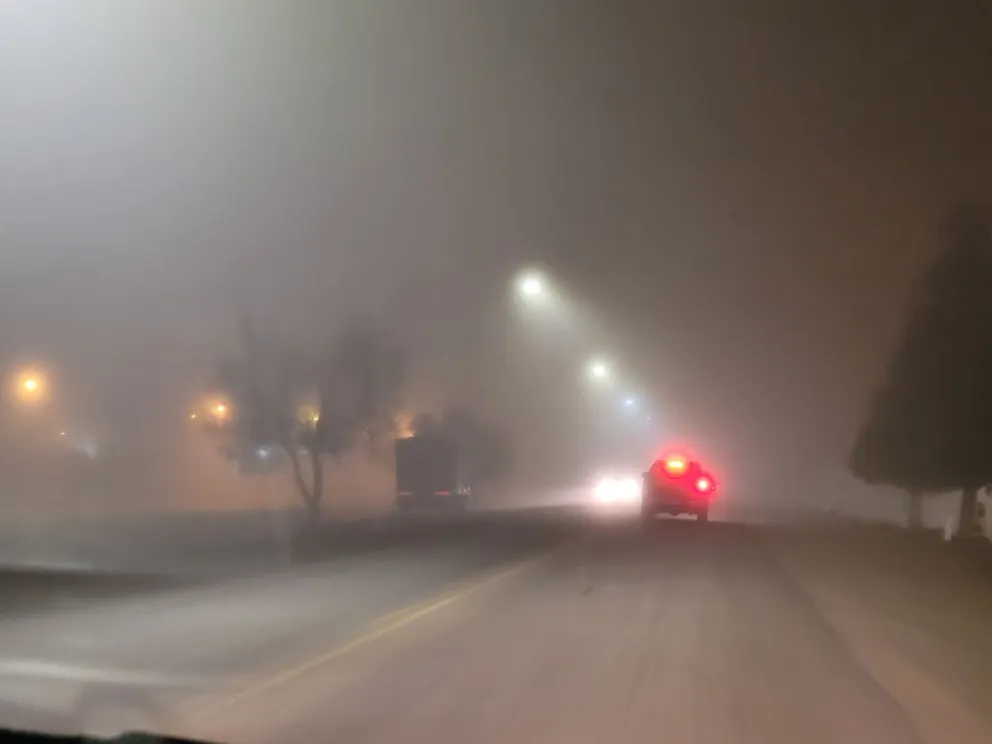 La niebla fue una constante durante las mañanas y las noches de los últimos días. Fotos: ANB.