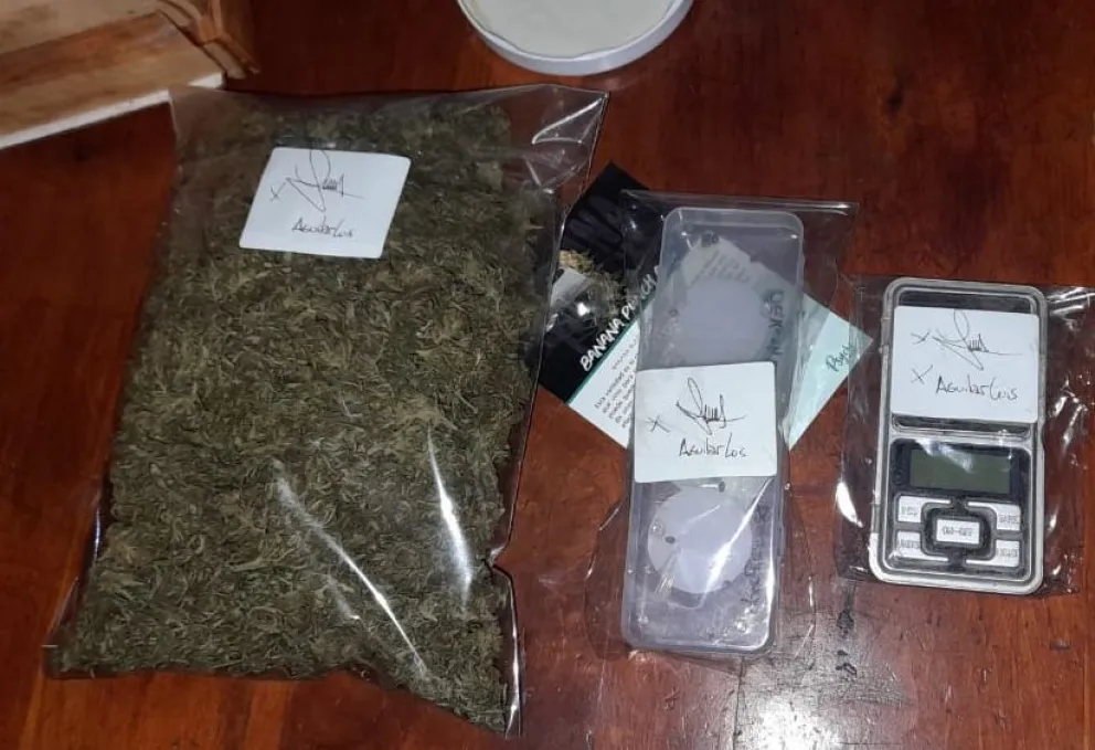 El delito fue hecho caratulado como "amenazas calificadas y hurto". Foto: Prensa Policía de Río Negro.