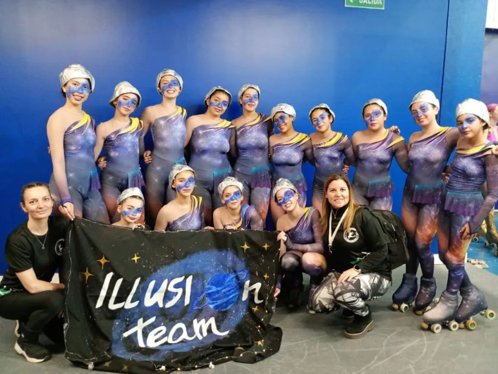 El equipo "Illusion Team" logró el pase al Panamericano que se disputará el mes que viene. Fotos gentileza