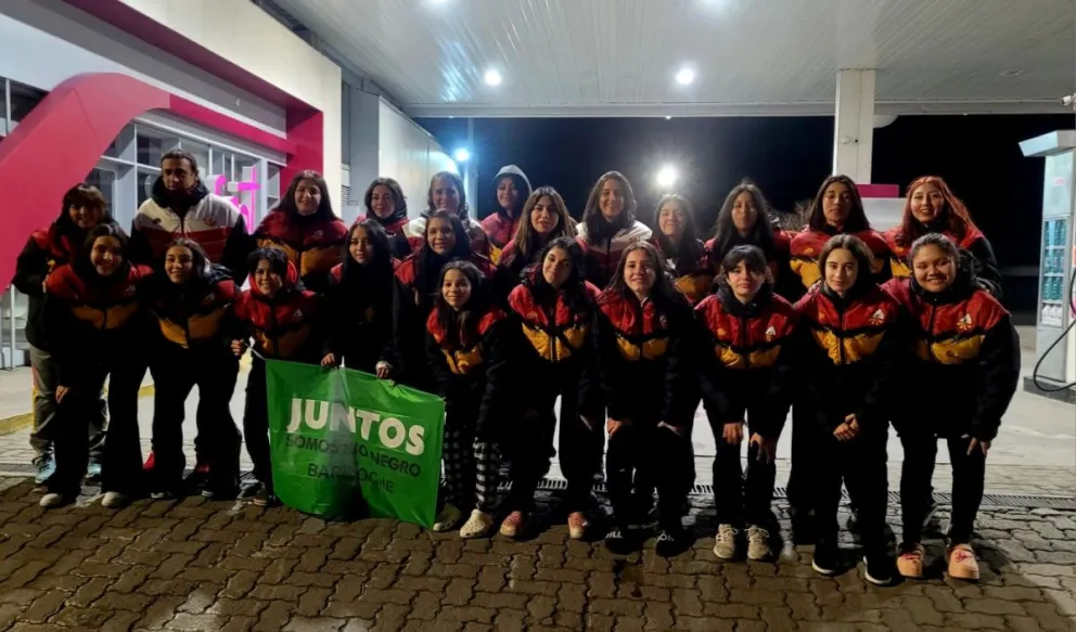 El plantel emprendió viaje en las primeras horas de este jueves. Foto gentileza
