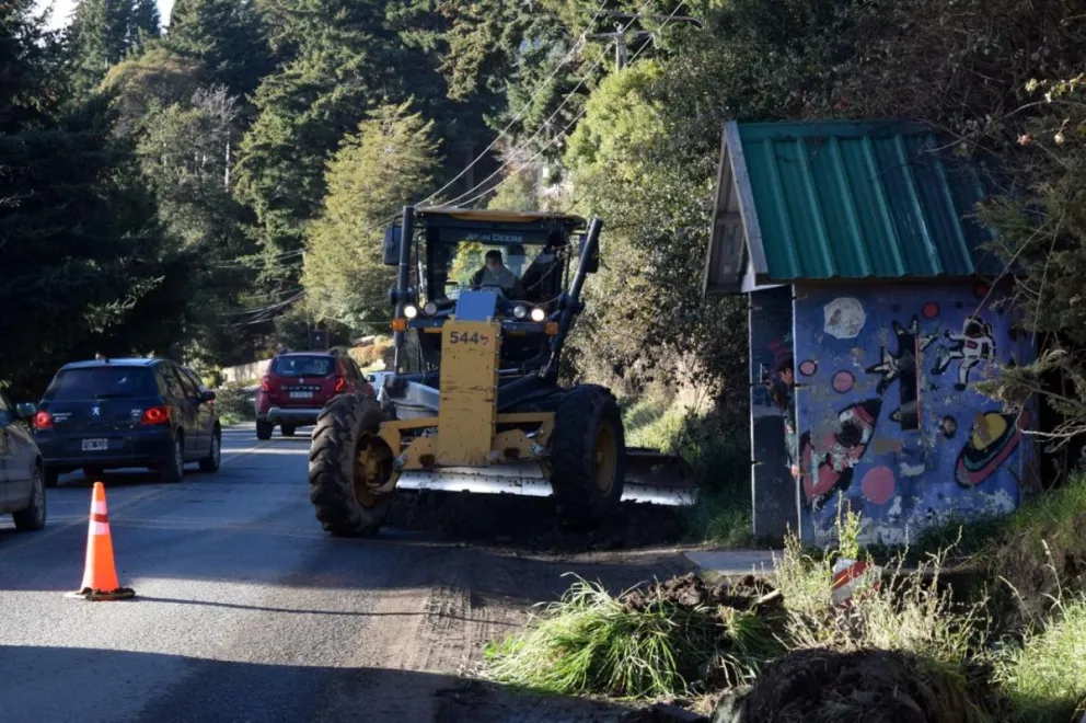 Luego del traspaso realizado entre Provincia y Municipio, comenzaron los trabajos. Foto gentileza