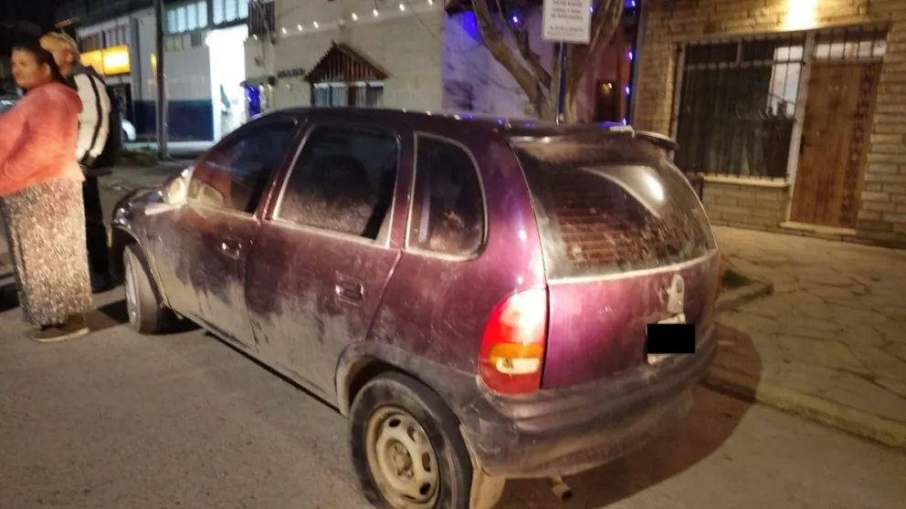 La policía logró dar con el auto luego de los datos aportados por su propietaria. Foto gentileza