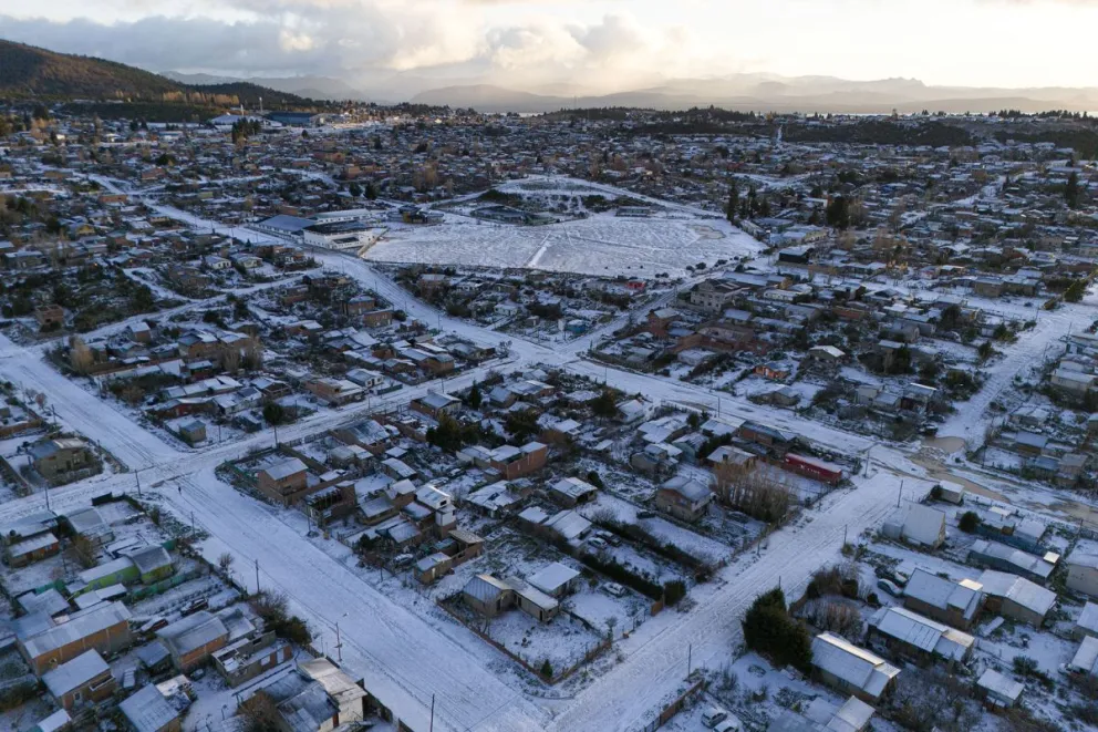 Advierten por probabilidad de intensas nevadas en la zona. Foto: archivo Marcelo Martínez. 