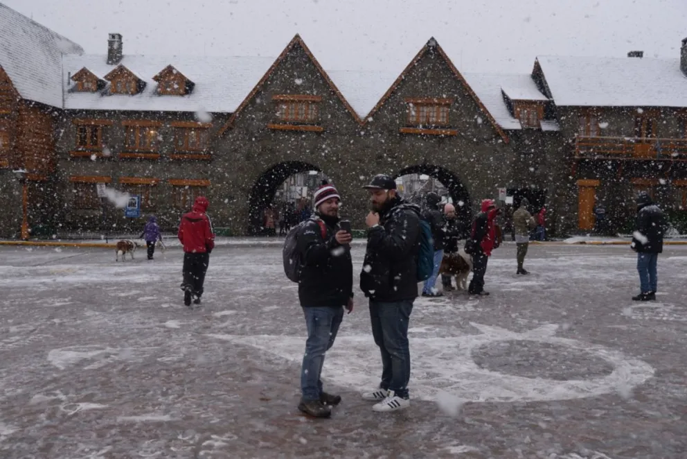 ¿Llega la nieve para cerrar mayo? Foto archivo: Marcelo Martínez 