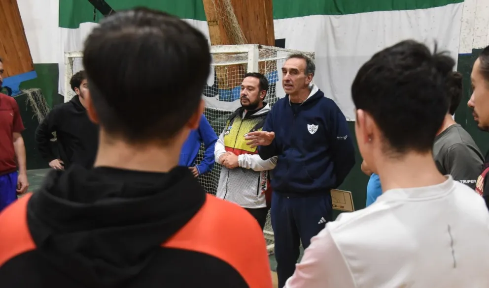 La idea del DT es llegar con un trabajo solido del equipo al próximo certamen Nacional. Foto gentileza: José Luis Reybaud. 