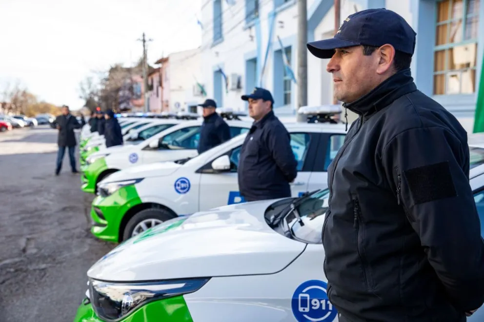 La inversión en móviles para la policía asciende los mil millones de pesos. Foto: Policía de Río Negro.