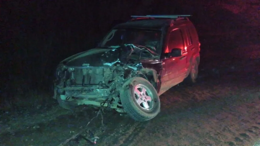 El siniestro ocurrió alrededor de las 00:45. Fotos: Gentileza.