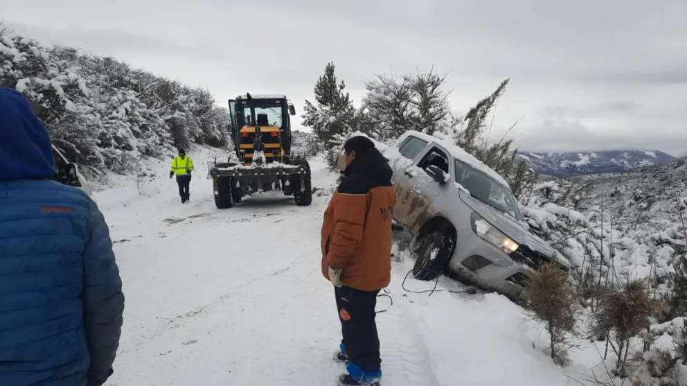 El hecho ocurrió este domingo por la mañana. Foto: Municipalidad de Bariloche.