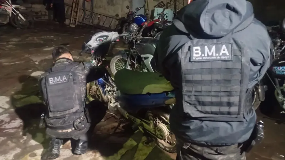 El operativo se realizó el sábado por la noche. Foto: Gobierno de Río Negro.