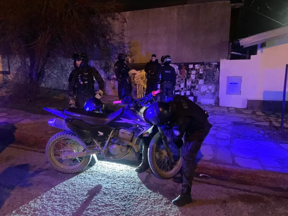 El operativo finalizó en cercanías al corralón municipal. Foto gentileza 