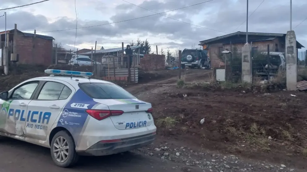 El procedimiento se realizó en una vivienda de calle Paico. Foto gentileza