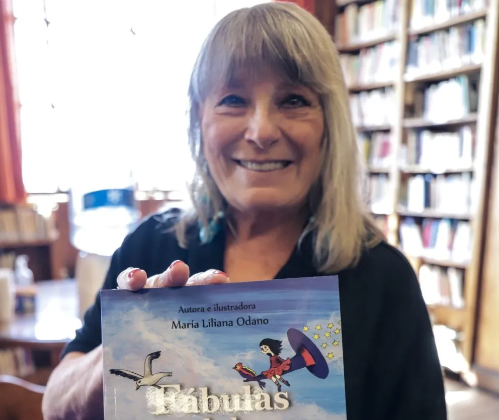 Dolor en la comunidad por el fallecimiento de "La abu Lili". Foto gentileza: Biblioteca Sarmiento - Vero Manzanares