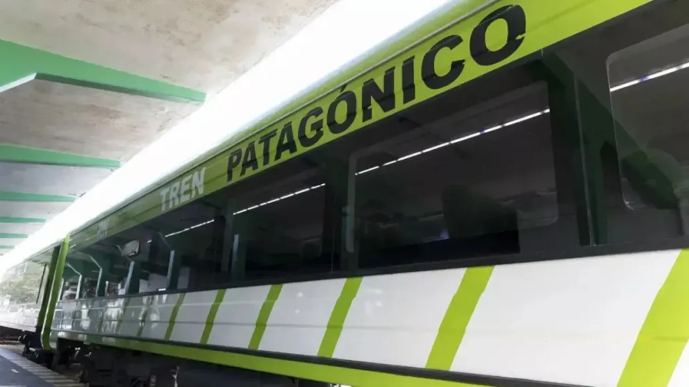 Nueva adquisición para mejorar el servicio del Tren Patagónico. Foto: Gobierno de Río Negro.