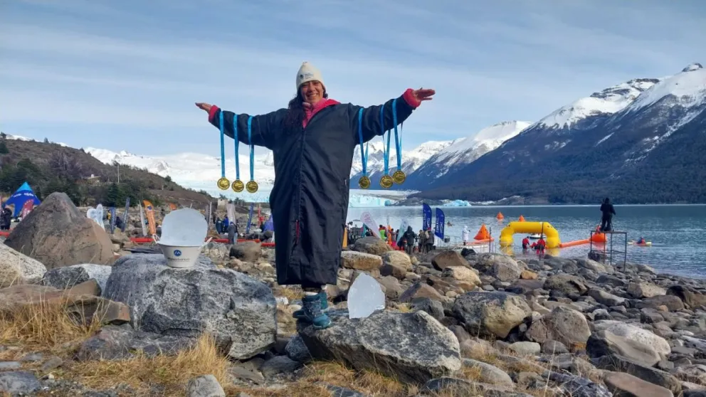 Una actuación inolvidable. Otro gran Mundial para Roxana y Alejandro. Fotos: gentileza.