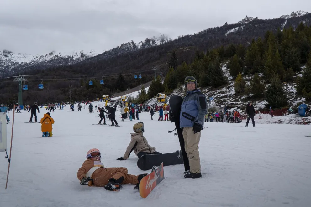 Bariloche vivió un fin de semana largo positivo. Foto: Marcelo Martínez
