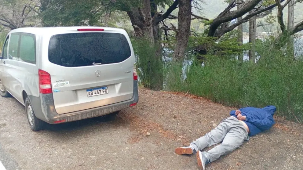 Los tres ladrones fueron detenidos tras un arduo trabajo en conjunto. Fotos gentileza