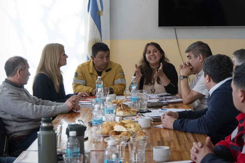 Las provincias preparan un trabajo en conjunto para la temporada de incendios. Foto: Marcelo Martínez.