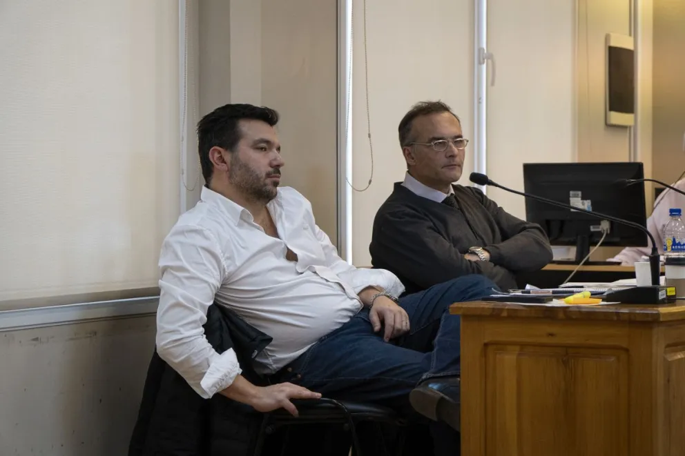 Gabriel Di Tullio llegó a juicio esta semana. Foto: Marcelo Martínez.