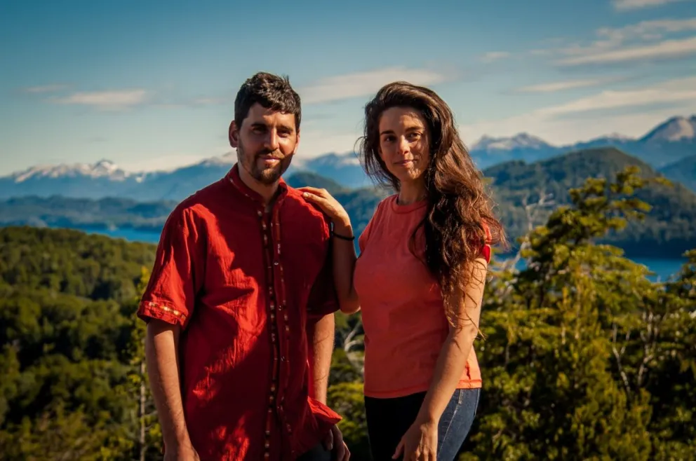 El dúo barilochense sonará a través de la pantalla de la TV Pública. Foto gentileza: Vito Piras    