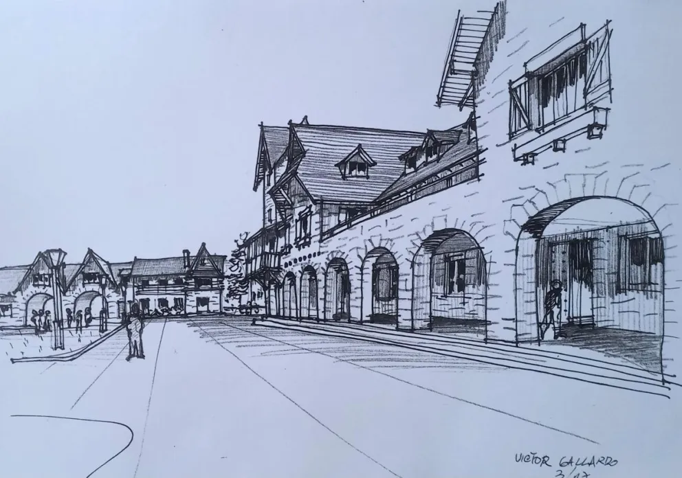 La muestra es una oportunidad de ver Bariloche de otra manera. 