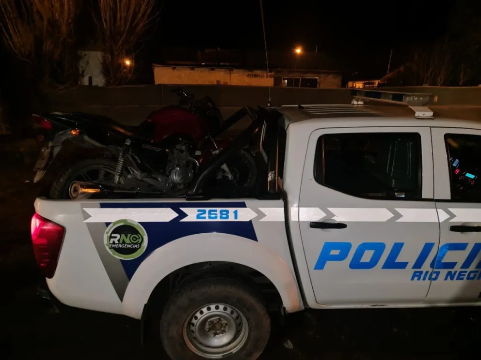La moto fue secuestrada y el joven regresó al hogar. Foto ILUSTRATIVA