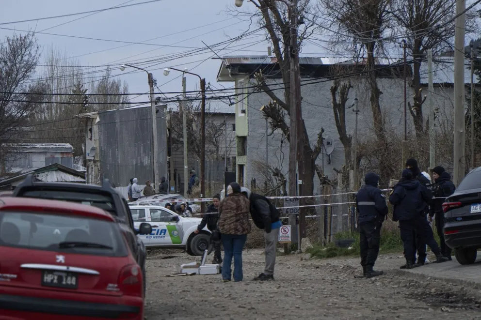 El joven fue asesinado en la calle, a plena luz del día. Foto: Marcelo Martínez.