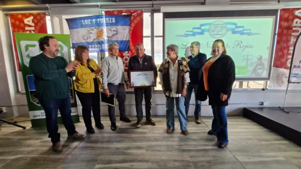 Emocionante homenaje en la CEB. Foto gentileza