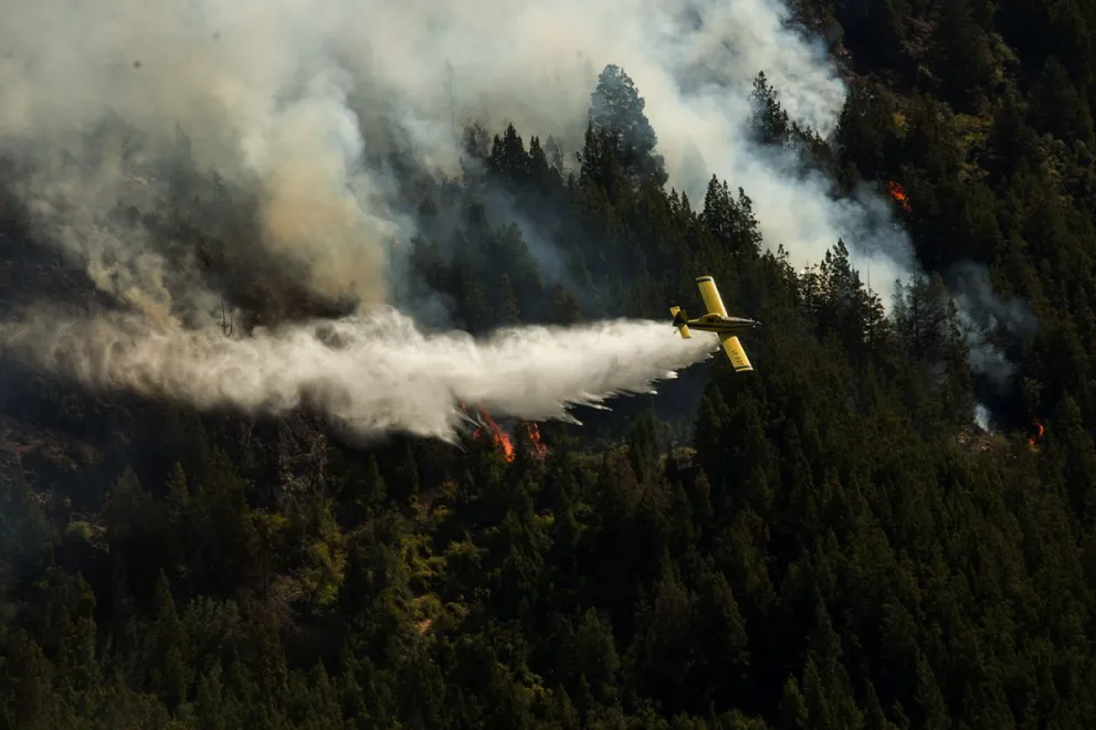 Presentaron el Programa Integral de Manejo de Riesgos y Restauración de Áreas Afectadas por el Incendio. Foto: Archivo, Marcelo Martínez.
