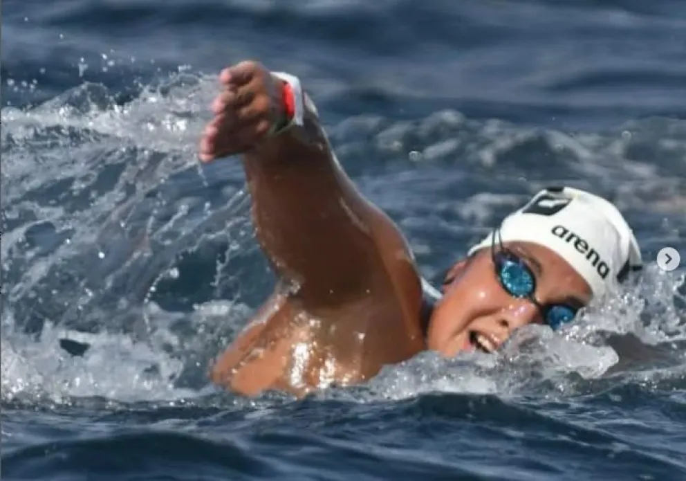 Mayte tuvo una espectacular despedida de Europa, con otro gran triunfo. Foto: archivo.