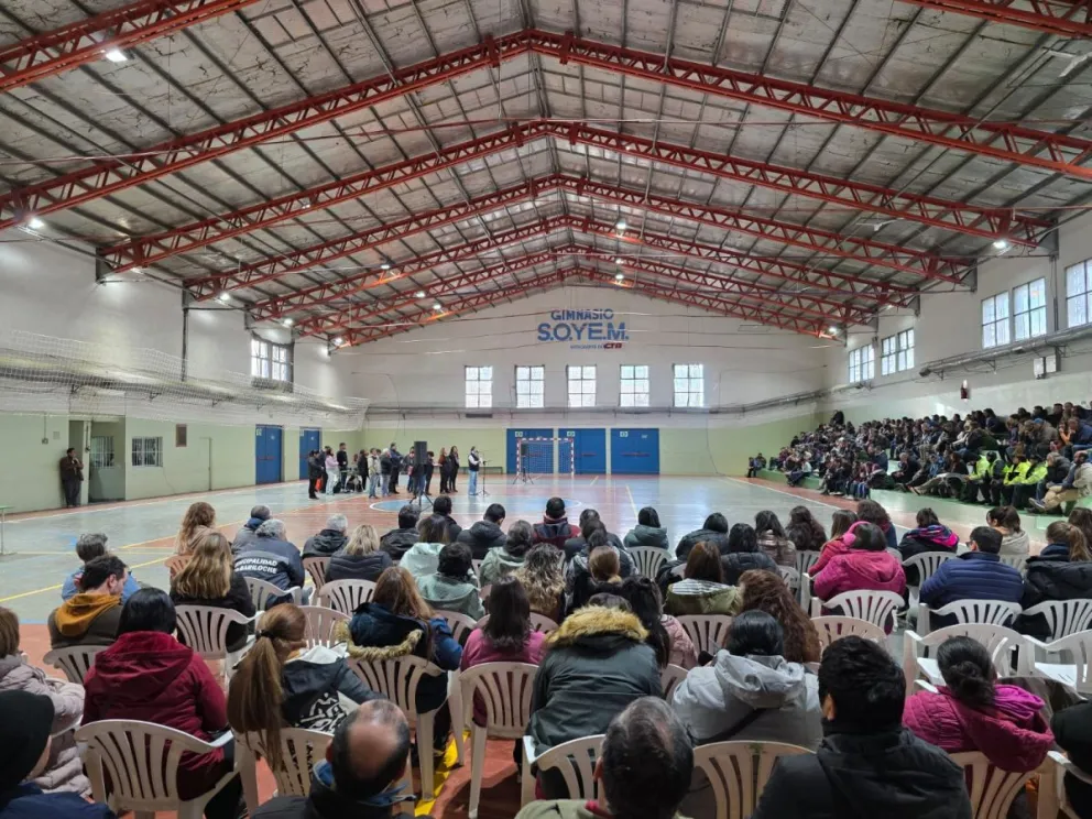 La movilización iniciará a las 8 horas, desde la sede de calle Gallardo hasta el Centro Cívico. Foto: Prensa Soyem.