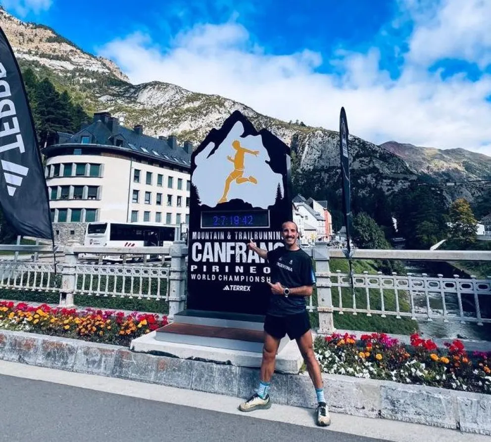 Marco está feliz, viviendo un sueño y va por un gran paso mundialista. Foto: gentileza.