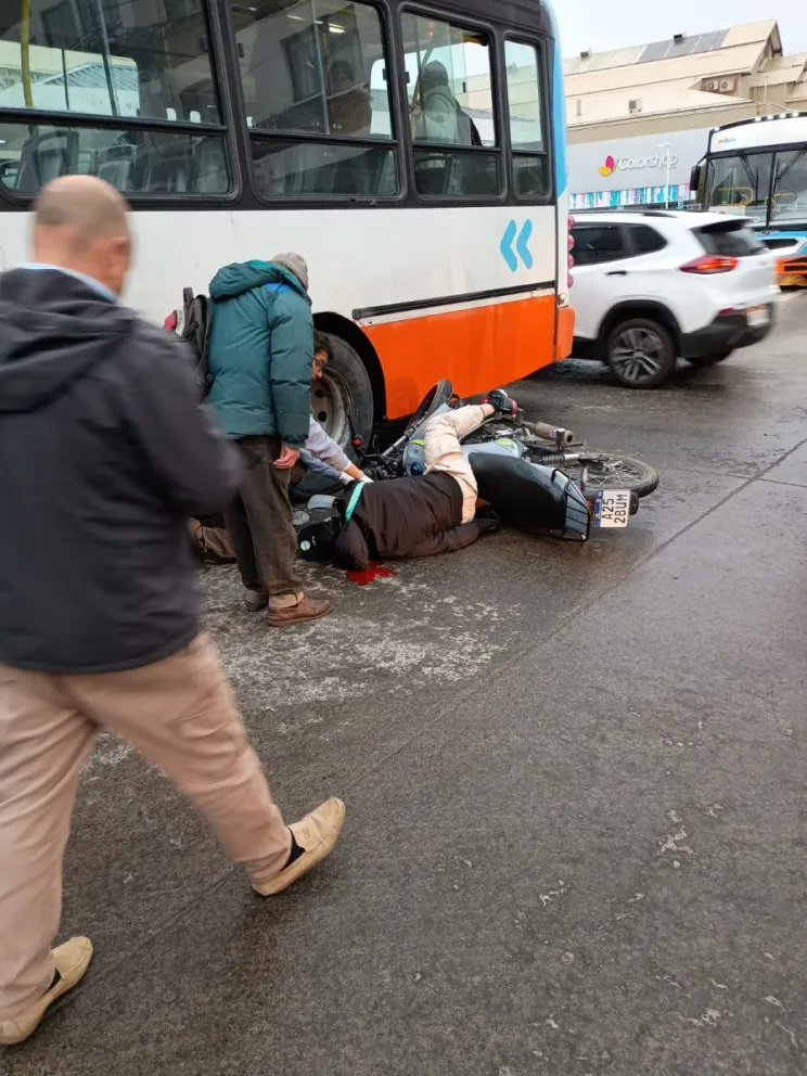 Hubo un rápido accionar del personal médico y bomberos en el lugar. 