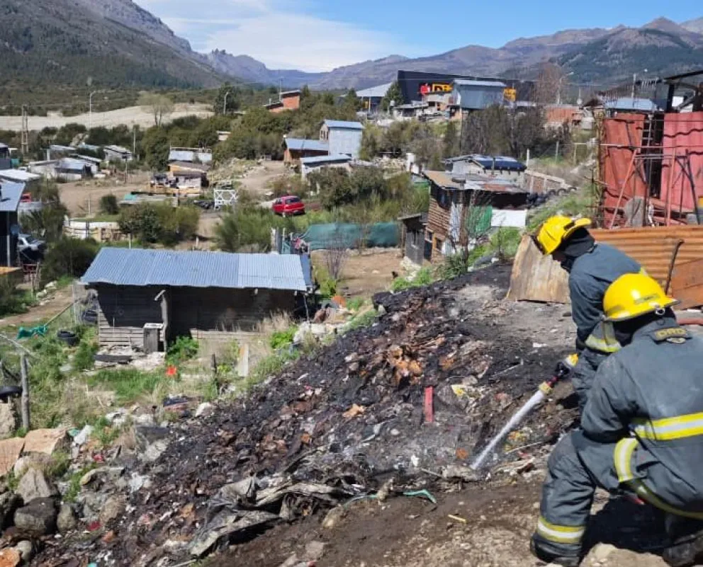 El trabajo se extendió por casi dos horas. Foto gentileza