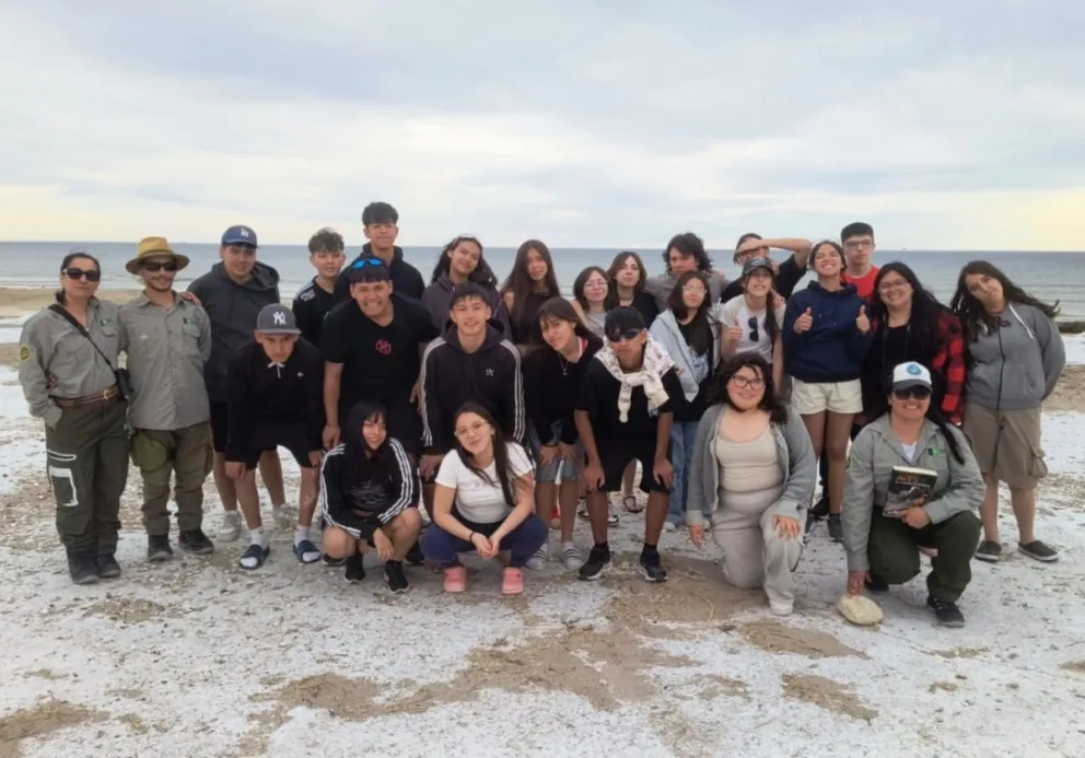 El grupo disfruta de un viaje que combina descanso y aprendizaje. Foto gentileza