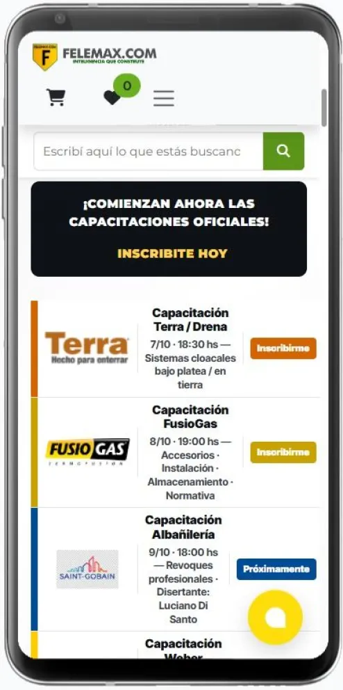 Felemax brindó capacitaciones gratuitas para la comunidad. Foto: ilustrativa.