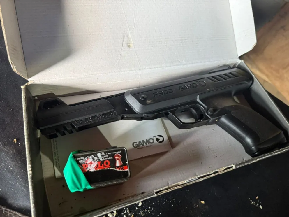 El operativo se realizó en un domicilio de calle Gustavo Leguizamón. Foto: gentileza.