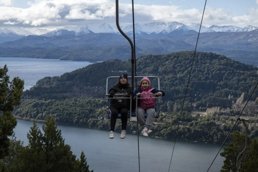 Alrededor de 40 mil personas visitaron la feria de Bariloche a la Carta. Foto: Marcelo Martínez.