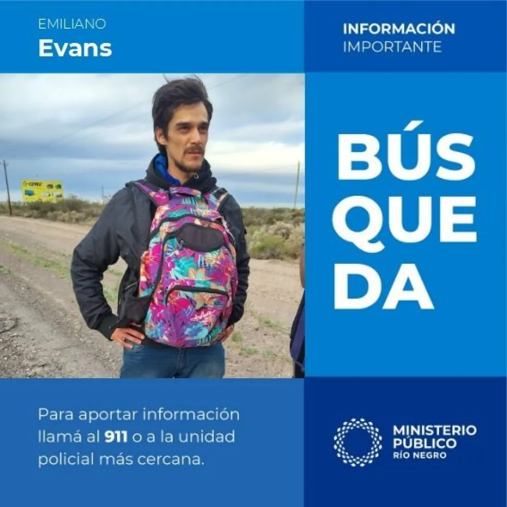 La búsqueda se intensificó en las últimas horas. Foto gentileza