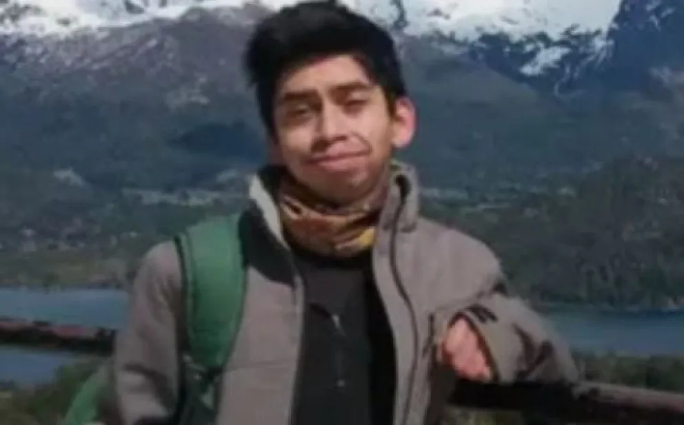 El joven perdió contacto con su familia hace más de un mes. Foto: Policía de Río Negro,